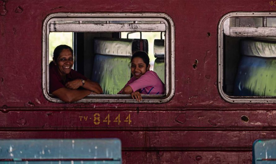 Le Sri Lanka en train